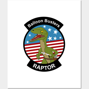 Chinese Spy Balloon, F-22 “Balloon Busters” patch Posters and Art